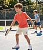 Scene&Heard Big Boys Linen Blend Tropical Embroidered Pull-On Shorts - Image 3