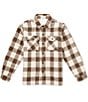 Scene&Heard Big Boys Plaid Sherpa Lined Shacket - Image 1