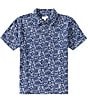 Scene&Heard Big Boys Palm Leaf Print Polo - Image 1