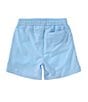 Class Club Little Boys Drawstring Elastic Waist Lined Synthetic Shorts, Color:Light Blue - Image 2