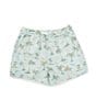 Color:Quiet Tide - Image 1 - Little Boys 2T-7 Palm Tree Print Pull-On Shorts