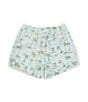 Color:Quiet Tide - Image 2 - Little Boys 2T-7 Palm Tree Print Pull-On Shorts