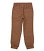 Color:Tobacco - Image 2 - Little Boys 2T-7 Pull-On Joggers