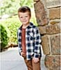 Color:Tobacco - Image 3 - Little Boys 2T-7 Pull-On Joggers
