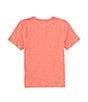 Color:Faded Rose - Image 2 - Little Boys 2T-7 Short Sleeve Distressed Henley T-Shirt