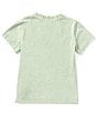 Color:Sage - Image 2 - Little Boys 2T-7 Short Sleeve Distressed T-Shirt