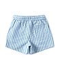 Color:Skyway - Image 2 - Little Boys 2T-7 Striped Seersucker Pull-On Shorts