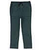 Color:Green - Image 1 - Little Boys 2T-7 Twill Pull-On Joggers