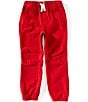 Scene&Heard Little Boys Cut Cord Jogger, Color:Dark Red - Image 1