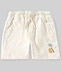 Scene&Heard Little Boys Embroidered Pull-On Short - Image 1