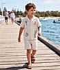 Scene&Heard Little Boys Embroidered Pull-On Short - Image 3