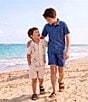 Scene&Heard Little Boys Embroidered Pull-On Short - Image 4