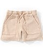 Scene&Heard Little Boys Garment Dyed Terry Pull-On Shorts - Image 1
