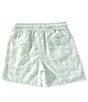 Scene&Heard Little Boys Linen Blend Leaf Print Pull On Shorts - Image 2
