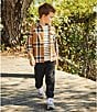 Scene&Heard Little Boys Stripe Sweater, Color:Ivory - Image 2