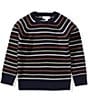 Scene&Heard Little Boys Stripe Sweater, Color:Blue - Image 1