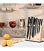 Schmidt Brothers Cutlery Jet Black 14-Piece Knife Block Set - Image 6