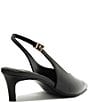 Schutz Alicia Patent Leather Slingback Pointed Toe Pumps - Image 3