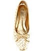Color:Ouro Claro Orch - Image 5 - Arissa Woven Leather Slip On Flats