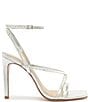 Color:Silver - Image 2 - Bari Patent Leather Strappy Dress Sandals