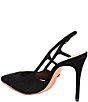 Schutz Boris Suede Pointed Toe Slingback High Heel Pumps - Image 3