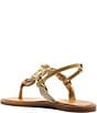 Schutz Camellia Woven Chain Thong Flat Sandals - Image 5