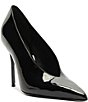 Schutz Claudia Patent Leather Pointed Toe Pumps - Image 1