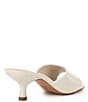 Schutz Dethalia Leather Square Toe Slide Sandals - Image 2