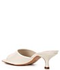 Schutz Dethalia Leather Square Toe Slide Sandals - Image 3