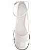 Color:White - Image 5 - Dorothy Patent Mesh Ankle Strap Mary Jane Pumps
