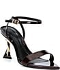 Schutz Elisha Patent Leather Structural Dress Sandals - Image 1