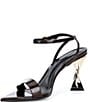 Schutz Elisha Patent Leather Structural Dress Sandals - Image 4