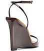 Schutz Elodie Patent Leather Ankle Strap Wedge Sandals - Image 3