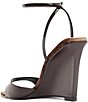 Schutz Elodie Patent Leather Ankle Strap Wedge Sandals - Image 5