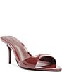 Schutz Elodie Patent Leather Pointed Toe Dress Sandals - Image 1