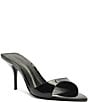 Schutz Elodie Patent Leather Stiletto Slide Sandals - Image 1