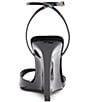 Schutz Elodie Wedge Patent Leather Ankle Strap Dress Sandals - Image 4