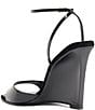 Schutz Elodie Wedge Patent Leather Ankle Strap Dress Sandals - Image 5