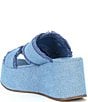 Color:Azul/Summer Jeans - Image 3 - Enola Buckle Denim Platform Sandals