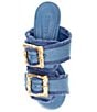 Color:Azul/Summer Jeans - Image 5 - Enola Buckle Denim Platform Sandals