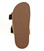 Color:Matcha - Image 6 - Enola Weekend Sporty Suede Buckle Detail Slide Sandals