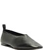 Schutz Hadley High Vamp Leather Ballet Flats - Image 1