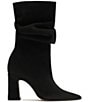 Schutz Harriet Suede Slouch Shaft Mid Calf Boots - Image 2