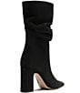 Schutz Harriet Suede Slouch Shaft Mid Calf Boots - Image 3