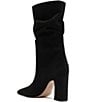 Schutz Harriet Suede Slouch Shaft Mid Calf Boots - Image 5