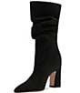 Schutz Harriet Suede Slouch Shaft Mid Calf Boots - Image 6