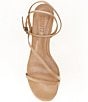 Color:Light Nude - Image 5 - Helene Leather Ankle Strap Dress Sandals