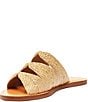 Color:Natural - Image 6 - Ivy Woven Flat Sandals