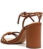 Color:Miele - Image 4 - Kate High Block Ankle Tie Sandals