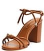Color:Miele - Image 5 - Kate High Block Ankle Tie Sandals